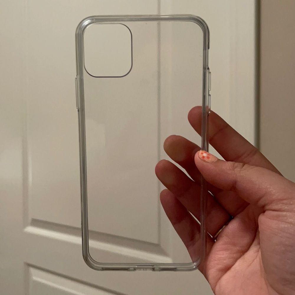 Clear iPhone 11 Pro Max case